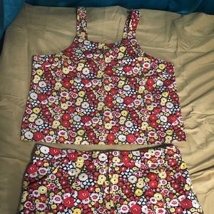 Matching set co ord floral